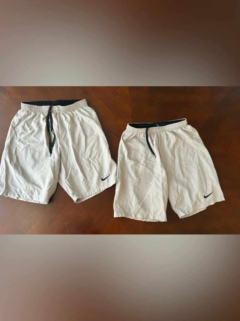 Nike set Men's gray  Athletic Shorts with Black Waistband size S